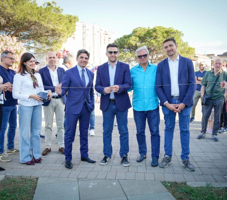 Schiavonea, inaugurata area ludica inclusiva alla “Villetta dei due Mari”