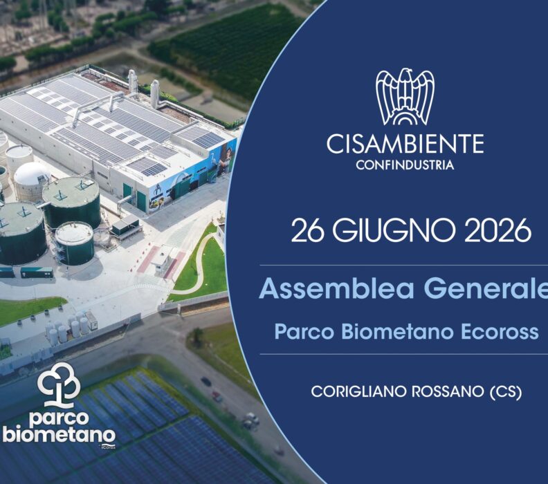 Parco Biometano Ecoross ospita l’Assemblea Generale Nazionale di Cisambiente Confindustria